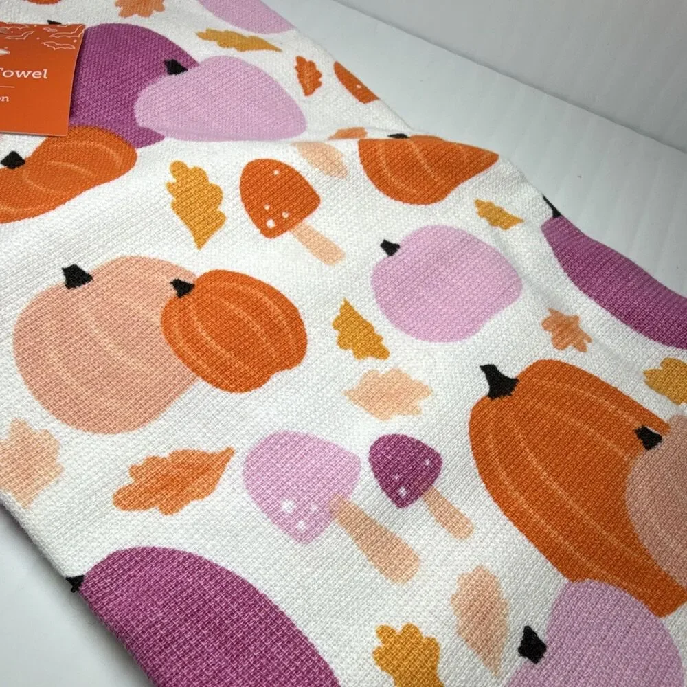Ritz Pumpkin Kitchen Towel set of 2